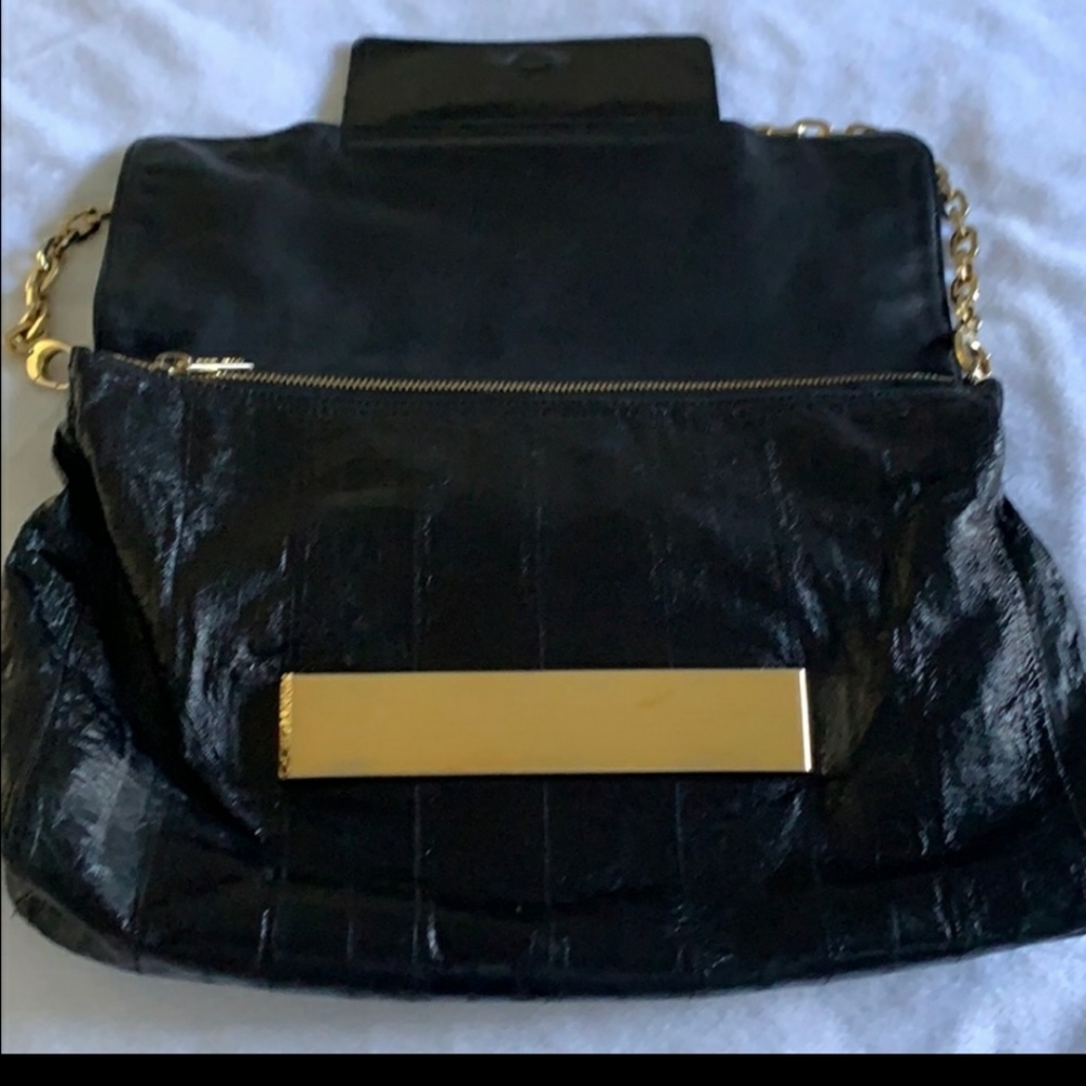 Jimmy Choo hand bag, exotic eel skin - Medium - Picture 6 of 6